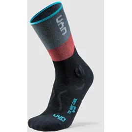 Uyn Trekking One Cool Socken 1er Pack Schwarz/Grau 35-36