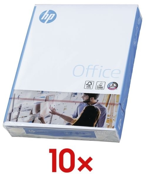 10 Pack Multifunktionspapier »HP Office« weiß, HP