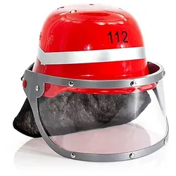 Kinder-Feuerwehrhelm, rot