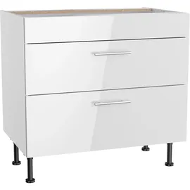 OPTIFIT Unterschrank Optikomfort Rurik986 90 x 87 x 58,4 cm Weiß