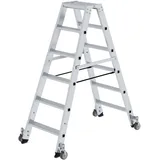 Günzburger Munk Stufen-Stehleiter beidseitig 6 Stufen