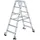 Günzburger Munk Stufen-Stehleiter beidseitig 6 Stufen