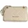 Valentino Ocarina Umhängetasche Kunstleder Beige/Weiß