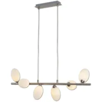 NÄVE LED-Pendelleuchte Eleganza 6-flammig 80 cm
