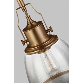Elstead Lighting Pendellampe 1-flg. D 24 cm Stahl Messing