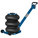 VINGLI Rangierwagenheber Pneumatischer Wagenheber 3T, Air Jack, Luftwagenheber, 135mm - 400mm Hubhöhe, 3–5 Sekunden Schnellhub, für SUV Auto blau 23 cm x 37 cm x 40 cm