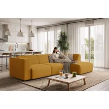 otto home Ecksofa Merid L-Form, B: 295 cm - OTTO. Verlässliche Qualität.« als Modul oder separat verwendbar, für individuelle Zusammenstellung, gelb