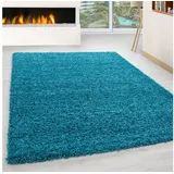 KADIMA DESIGN Teppich Hochflor 300 x 400 cm Blau