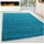 KADIMA DESIGN Teppich Hochflor 300 x 400 cm Blau