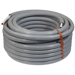 Alu-Verbundrohr 20 x 2 mm mit 6 mm PE-Isolierung 50 m - Rolle