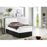MAINTAL Boxspringbett 210 x 200 cm Weiß