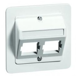 Peha Standard - Abdeckung Kommunik.-Syst., reinweiß, 2 Module von Lucent Technologies