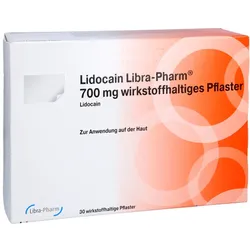 LIDOCAIN Libra-Pharm 700 mg wirkstoffhalt.Pflaster 30 St