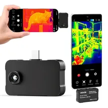 Vevor Wärmebildkamera 512x384 Super IR & 256x192 IR-Auflösung für iOS & Android, 25Hz, -20°C-550°C