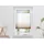 K-HOME Plissee Farbverlauf Sunrise 30 x 130 cm Braun/Weiß