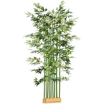Homcom Künstliche Pflanze-Ø35 x 180H cm-Grün | Gr.: onesize