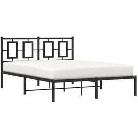 vidaXL 140 x 200 cm Schwarz