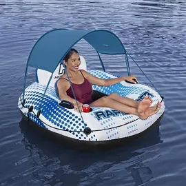 BESTWAY Schwimmring mit Sonnenschirm 137cm