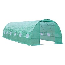 Outsunny Foliengewächshaus 8 x 3 x 2 m