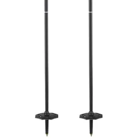 Salomon Steep Vario S3 Ski Hiking Poles, Adjustable Lightweight Hiking Poles and Outdoor Adventure, Black Ebony