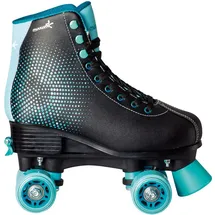Muuwmi Rollschuh Disco Türkis/Schwarz 31-34