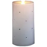 Konstsmide 1838-100 LED-Echtwachskerze Warmweiß Warmweiß (Ø x H) 75mm x 143mm Timer, mit Schalter