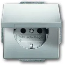 Busch-Jaeger Steckdose,Klappdeckel 20 EUK-866