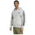 adidas Essentials 3-Streifen Kapuzenjacke Herren grau L