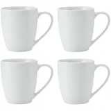Mikasa Kaffeetasse 0,38 l Weiß 4 St.