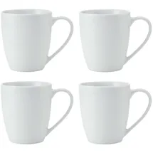 Mikasa Kaffeetasse 0,38 l Weiß 4 St.
