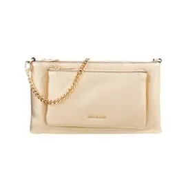 Michael Kors MD Pckt Conv Xbody Leder Gold