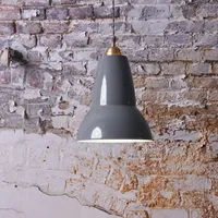 Anglepoise Original 1227 Maxi Brass Pendel grau
