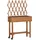 Outsunny Hochbeet mit Rankgitter 79 x 29 x 130 cm Braun