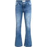 Blue Effect Mädchen Flared Jeans Hose Slim fit, Größe:158, Farbe:medium Blue - 158