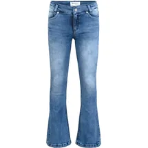 Blue Effect Mädchen Flared Jeans Hose Slim fit, Größe:158, Farbe:medium Blue - 158