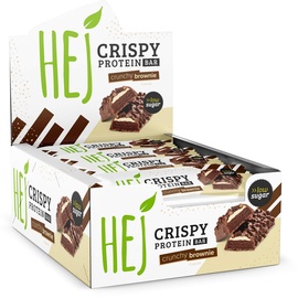 HEJ Natural Crispy Protein Crunchy Brownie Riegel 12 x 45 g