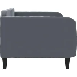 vidaXL Tagesbett 90 x 200 cm Dunkelgrau