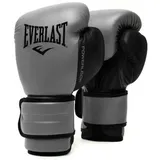 EVERLAST Fse Powerlock 2r Training Leder Künstliche Boxhandschuhe - Charcoal - 10 oz