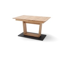 MCA Furniture Woodford Säulentisch ausziehbar ¦ Maße (cm): B: