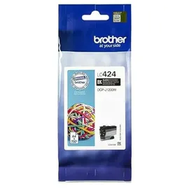 Brother Original LC424 Tintenpatrone, Schwarz, 5 Stück