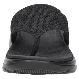 SKECHERS Damen Go Walk Arch Fit 2.0 Sandal Carrie, Black Textile, 41