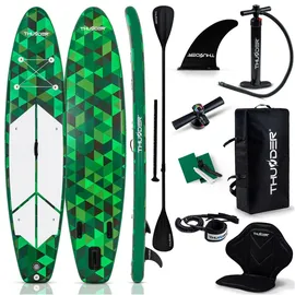 Thunder SUP Board 350 x 81 x 15 cm Grün/Schwarz