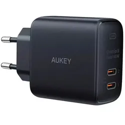 Aukey Dual-Port 45W PD Wall Charger mit GaN Power Tech | ✔️ Abverkauf: weg=weg