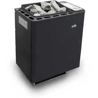Saunaofen, EOS Bi-O Thermat W, 6,0 kW, Wandofen, mit 5 L Verdampfer, ohne Steuergerät, ohne Steine