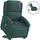 vidaXL Massagesessel mit Aufstehhilfe Elektrisch 144,5 x 82 x 0 cm Dunkelgrün Samt