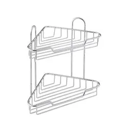Testrut Eckregal Chrom Chrom B/H/L: ca. 19x25x19 cm - Chrom