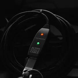AXAGON USB-A auf USB-A 5 m Schwarz