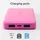 SBS Powerbank fast charge mit 10.000 mAh und 2 USB Rosa