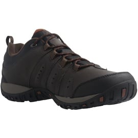 Columbia Woodburn II WP wasserdichte Wanderschuhe für Herren, Braun (Cordovan Cinnamon), 46