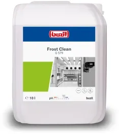 Buzil G 579 Frost Clean, Tiefkühlreiniger, gebrauchsfertig, Materialschonender Reiniger für Temperaturen bis zu - 30 °C, 10 Liter - Kanister